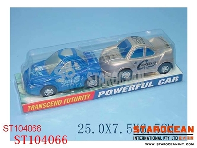 2IN1 PULL BACK CAR - ST104066