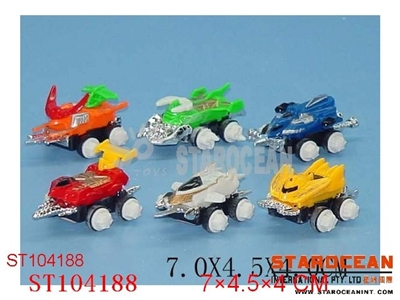 PULL BACK CHARIOT(6) - ST104188