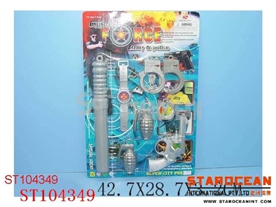 POLICE PLAY SET - ST104349