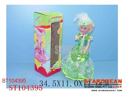 S/C SINGING GIRL W/3MUSIC - ST104395