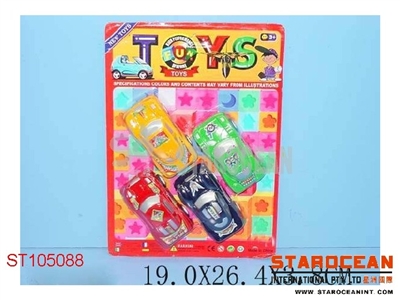 4IN1 PULL BACK CAR - ST105088