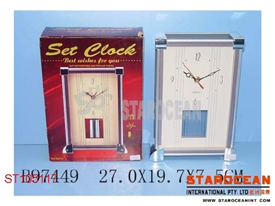 CLOCK W/MUSIC - ST105117