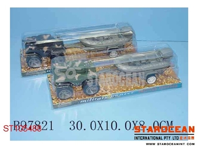 FRICTION TANK W/BOAT(2) - ST105488