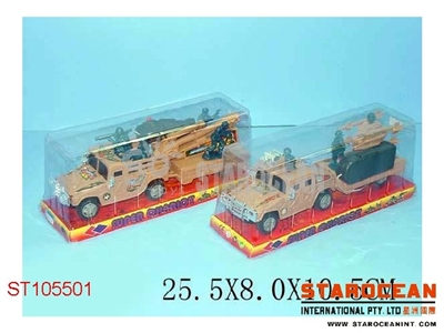二款迷彩线控战车(带卡) - ST105501