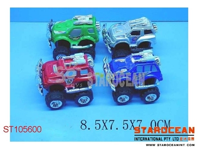 PULL BACK CHARIOT(4) - ST105600