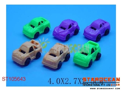 6PCS PULL BACK CAR - ST105643