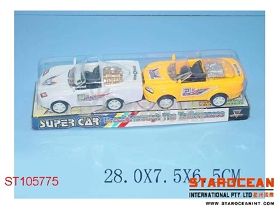 2IN1 PULL BACK CAR - ST105775