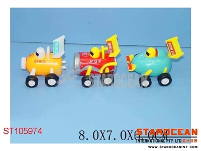 PULL BACK CARTOON CAR(3) - ST105974