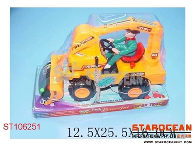 L/C CONSTRUCTION CAR W/MAN - ST106251