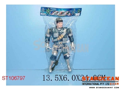 SOLDIER W/SOUND&LIGHT - ST106797