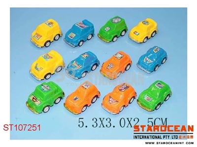 PULL BACK CAR(12) - ST107251