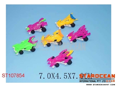 PULL BACK 4W CAR(6) - ST107854