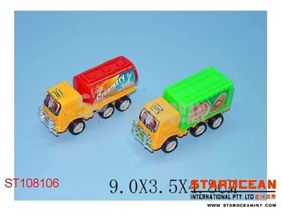 PULL BACK CONSTRUCTION CAR(2) - ST108106