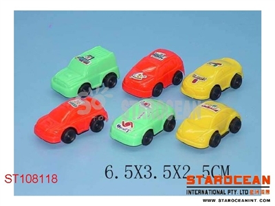 PULL BACK CAR(6) - ST108118