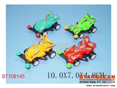 PULL BACK RACE CAR(4) - ST108145