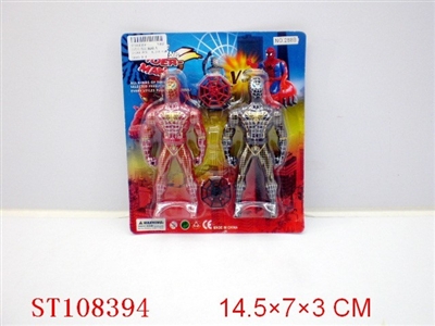 SPIDERMAN (2PCS 2 COLORS ASSORTED) - ST108394