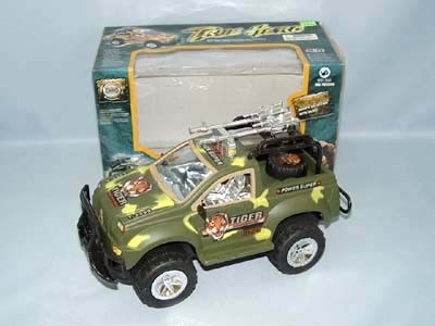 B/O ARMY CAR WITH MUSIC - ST193308