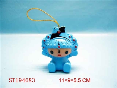 SOFT  PLASTIC DOLL - ST194683