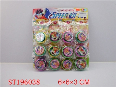 12PCS PLATE YOYO BALL - ST196038