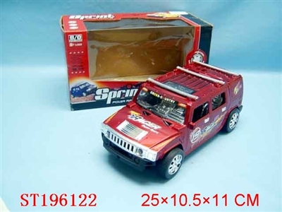 B/O HUMMER CAR W/MUSIC - ST196122
