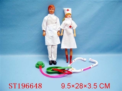 DOCTOR AND NURSE + DOCTOR SET - ST196648