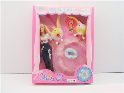 DOLL SET+ BEAUTY(A/B STYLES assorted) - ST200577