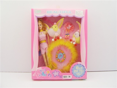 DOLL SET+ BEAUTY(A/B STYLES assorted) - ST200581