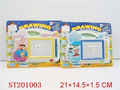 MAGNETISM WRITING BOARD(EN71/BLACKCOLOR/4 STYLESASSORTED) - ST201003