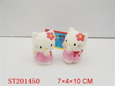 PORCELAIN ENAMEL CARTOON CAT - ST201450