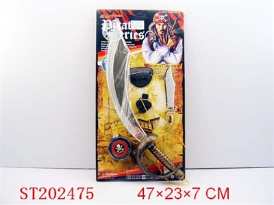 PIRATE KNIFE (2 STYLES ASSORTED) - ST202475