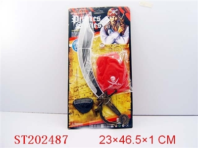 PIRATE KNIFE (2 STYLES ASSORTED) - ST202487
