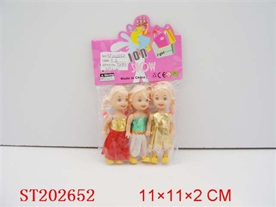 3 PCS SMALL DOLL - ST202652