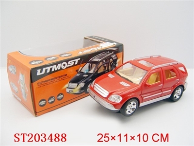 B/O IMITATED CAR(OPEN 5 DOOR/6 COLOUR LIGHT/MUSIC/SOUND) - ST203488