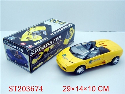B/O BO CARS WITH DOORS OPEN ,LIGHTS AND SOUND - ST203674