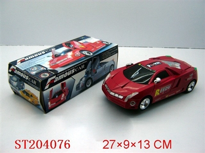 B/O CAR WITH LIGHT AND MUSIC - ST204076