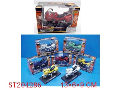 DIE-CAST MOTORCYCLE WITH SOUND AND LIGHT - ST204286