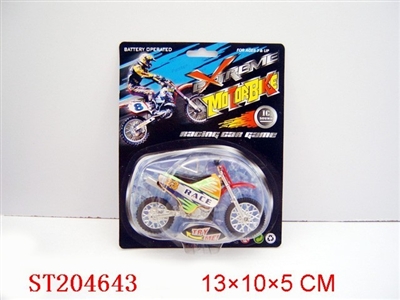 SLIDING DIE-CAST MOTORCYCLE WITH IC - ST204643