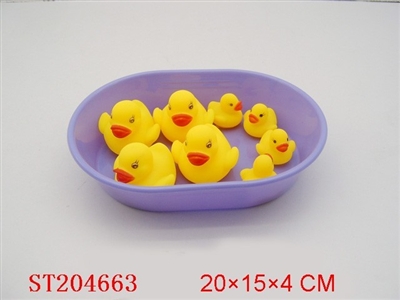 PORCELAIN DUCK (2ASST,8PCS) - ST204663