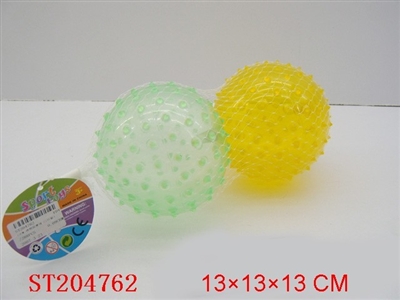 13CM TRANSPARENCE MASSAGE BALL (2PCS/BAG) - ST204762