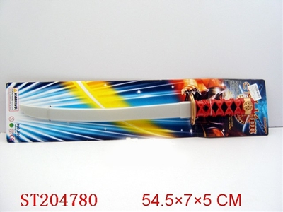 B/O SWORD WITH FLASH AND MUSIC - ST204780