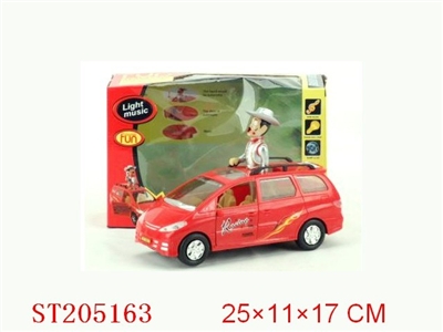 B/O MULTIFUNCTIONAL CAR WITH DOLL - ST205163