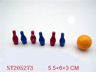LUCK BOWLING(4 COLORS ASSORTED) - ST205273