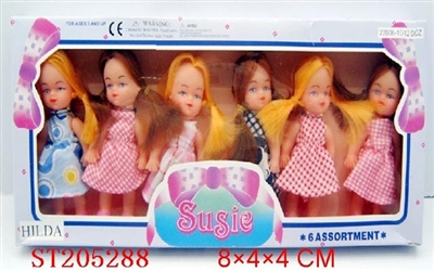 DOLL(6 PCS) - ST205288
