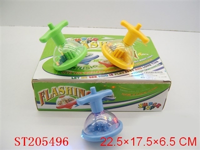 WINDING UP FLASH SPINNING TOP WITH MUSIC - ST205496