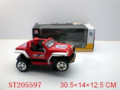 B/O CAR TURN 180 LIMIT WITH LIGHT AND MUSIC (3 COLORS ASSORTED) - ST205597