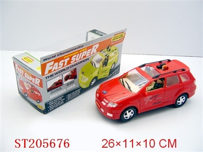 OPEN DOOR B/O CAR WITH LIGHT AND MUSIC - ST205676
