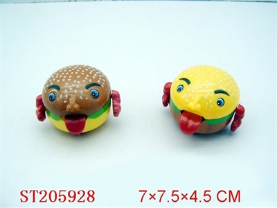 PULL-BACK SPRAY-PAINTING HAMBURGER - ST205928