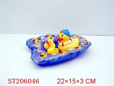 SOFT PLASTIC BOAT AND DUCK - ST206046
