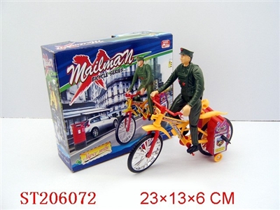 WINDING UP BIKE(2 COLORS ASSORTED) - ST206072