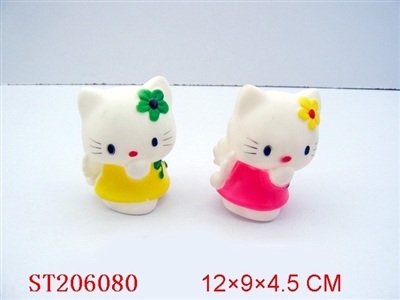 SOFT PLASTIC KT CAT (2 STYLES ASSORTED) - ST206080